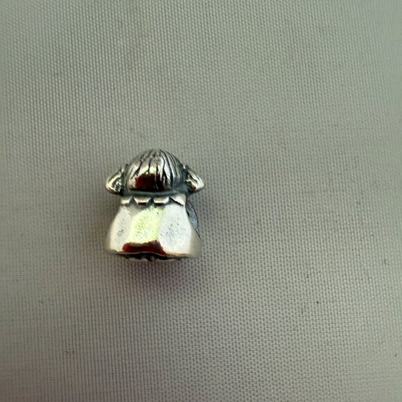 Pandora 925 Sterling Silver Little Girl Child Kid Bead Charm 790375 Retired - Picture 3 of 4